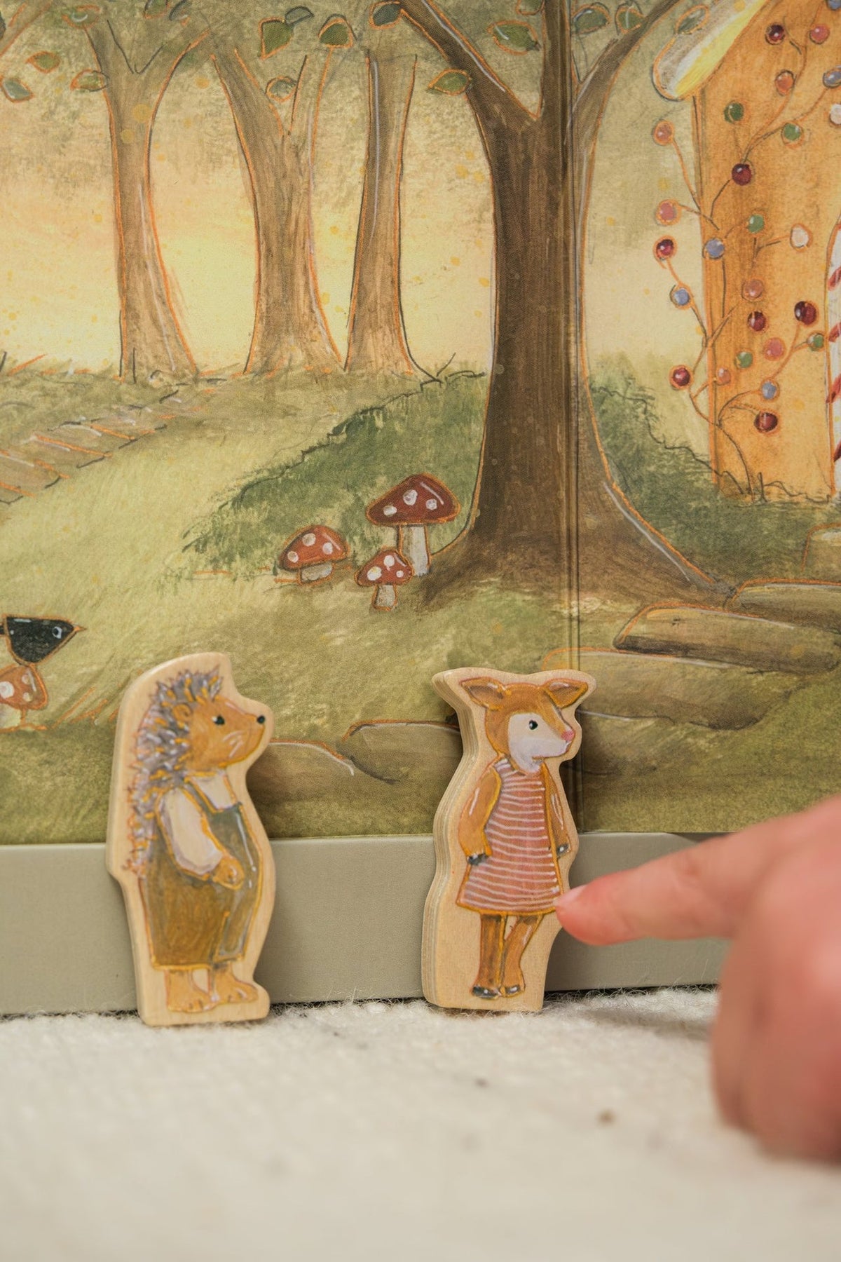 Egmont Toys - Sprookjesspel met houten figuurtjes