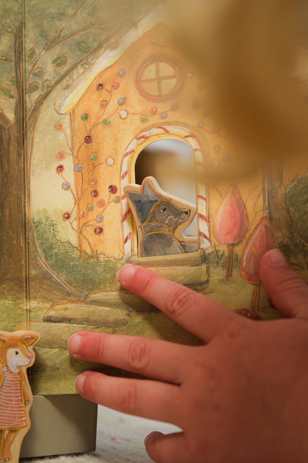 Egmont Toys - Sprookjesspel met houten figuurtjes
