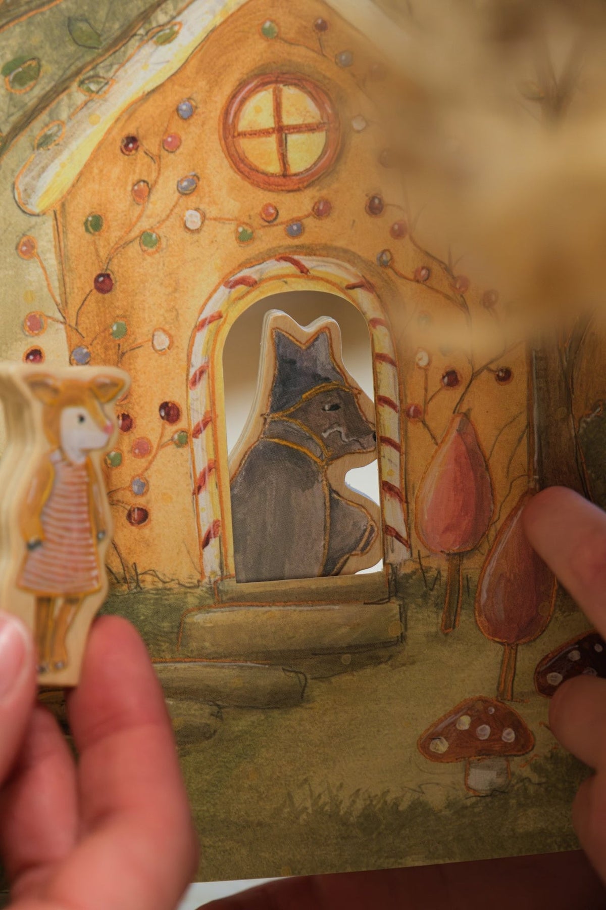 Egmont Toys - Sprookjesspel met houten figuurtjes