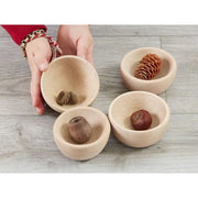 Cosy - Kleine Houten Kommetjes (4 stuks)