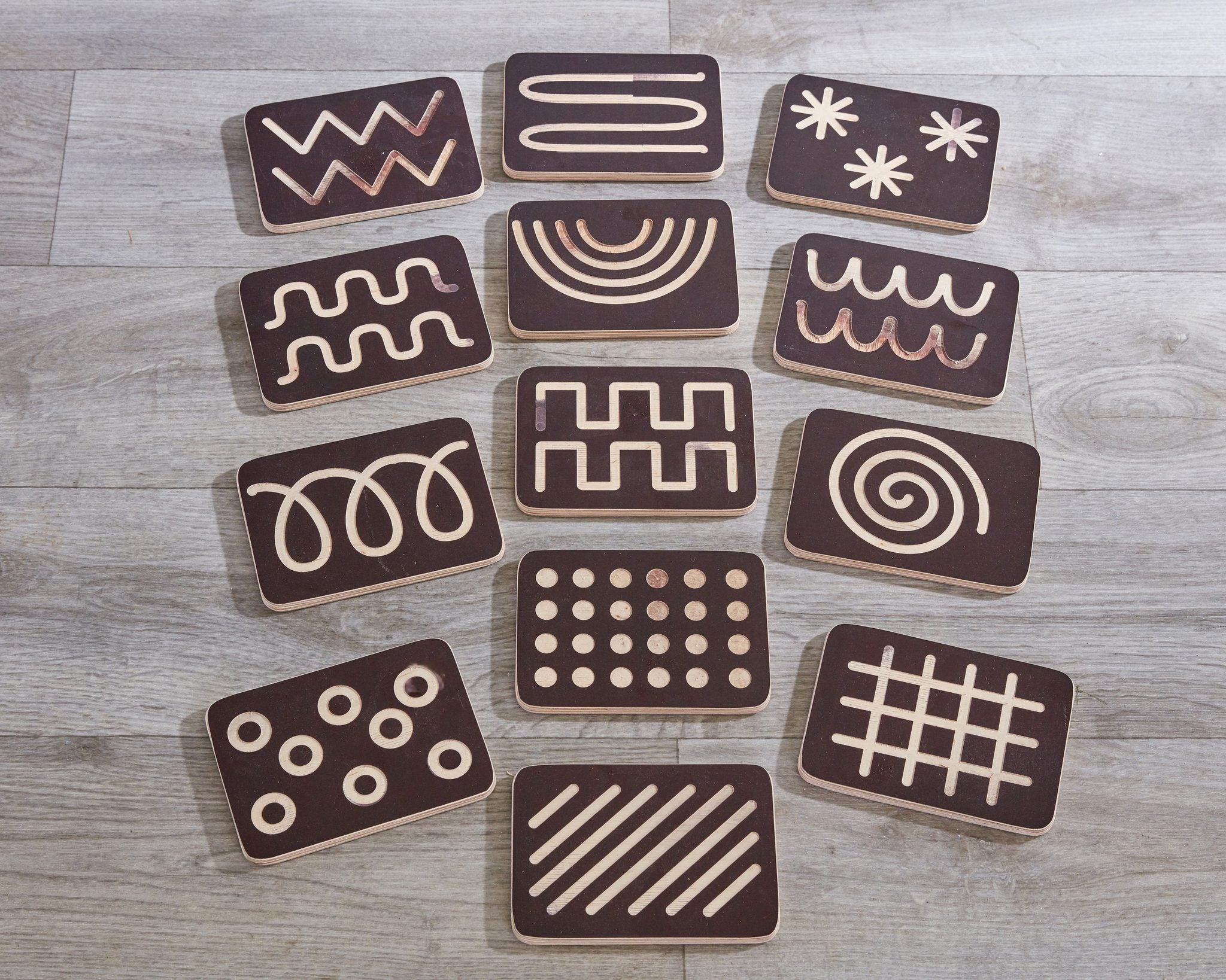 Cosy - Mini Zwarte Schrijfbordenset (13 stuks)