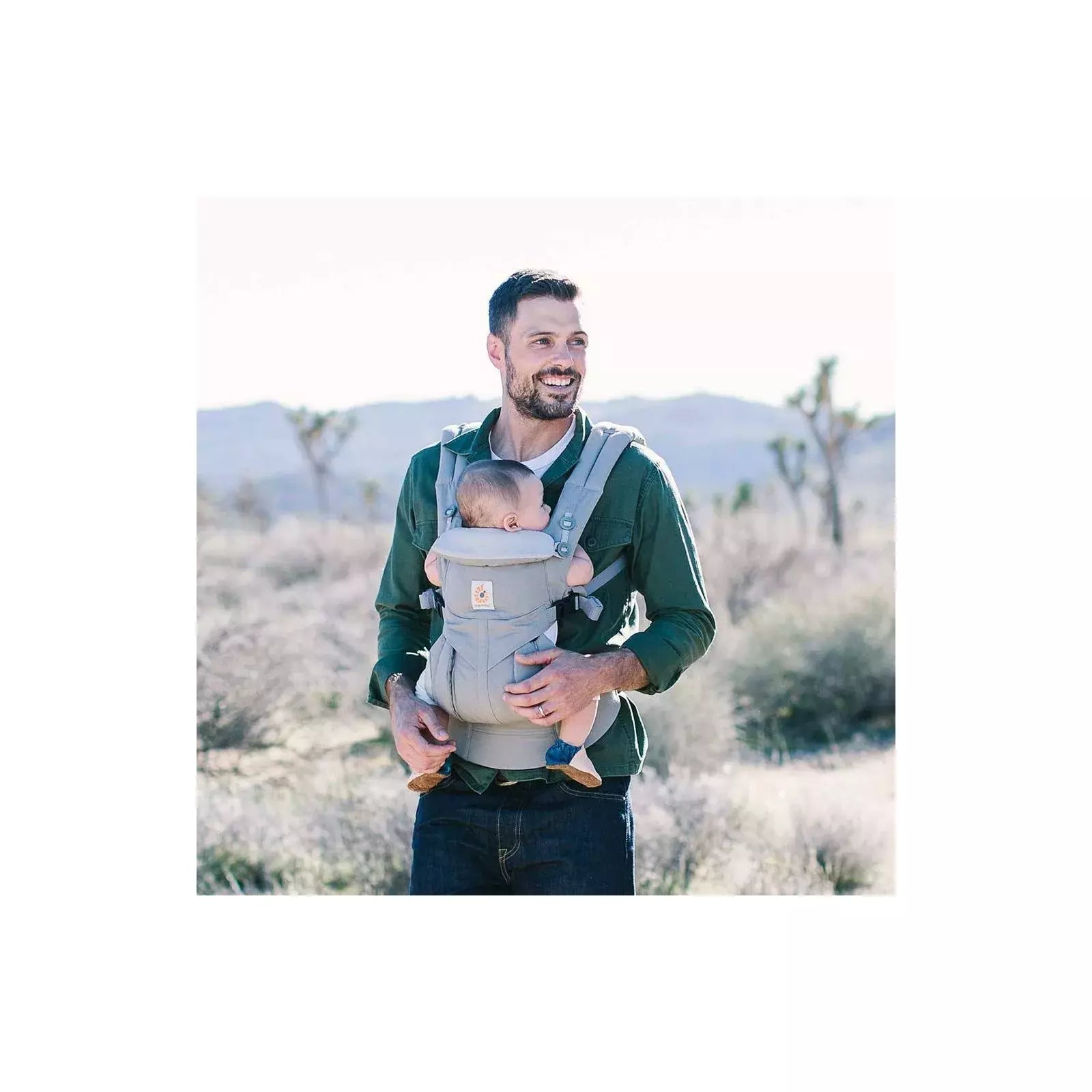 Ergobaby - ergonomische draagzak Omni Classic Cotton - Pearl Grey