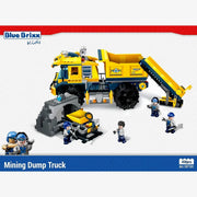 BlueBrixx - Kyanite Squad Mijnbouw kiepwagen (565 bouwstenen) 6+ jaar - bouwset