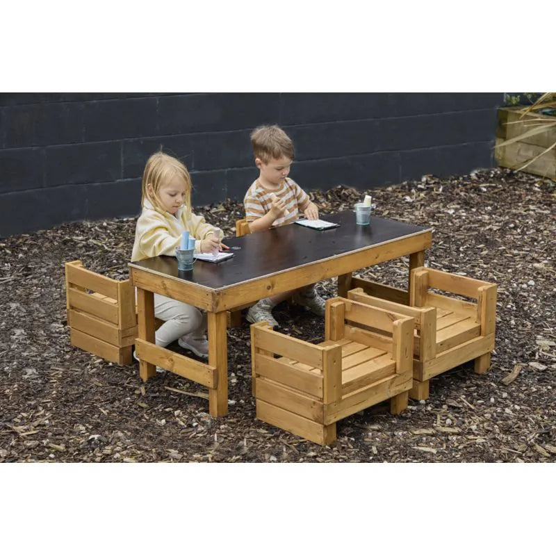 Cosy - Houten H-Kratjes 4 Stuks