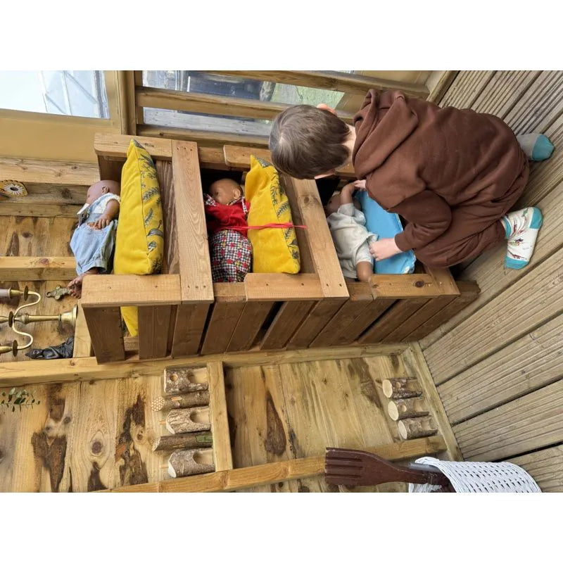 Cosy - Houten H-Kratjes 4 Stuks