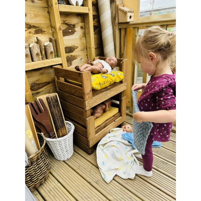 Cosy - Houten H-Kratjes 4 Stuks