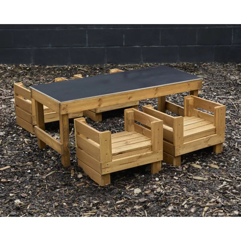 Cosy - Houten H-Kratjes 4 Stuks