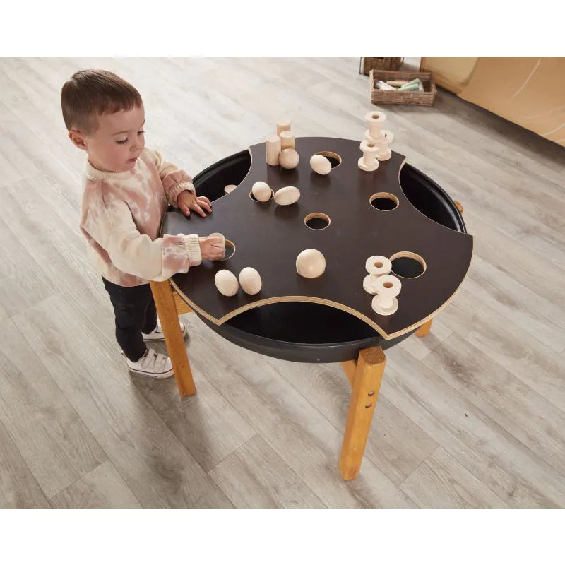 Cosy - Sorteer Blokjes met Houten Schema Plank