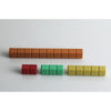 Wissner - rekenstaven in 10 kleuren - 126 stuks