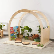 Cosy - Waldorf Playstand Rafiki (1.35 hoog) - Speelboog met boekenkast