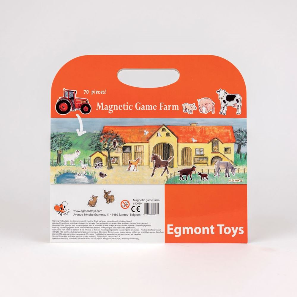 Egmont Toys - Magneetboek boerderij 25x21 cm