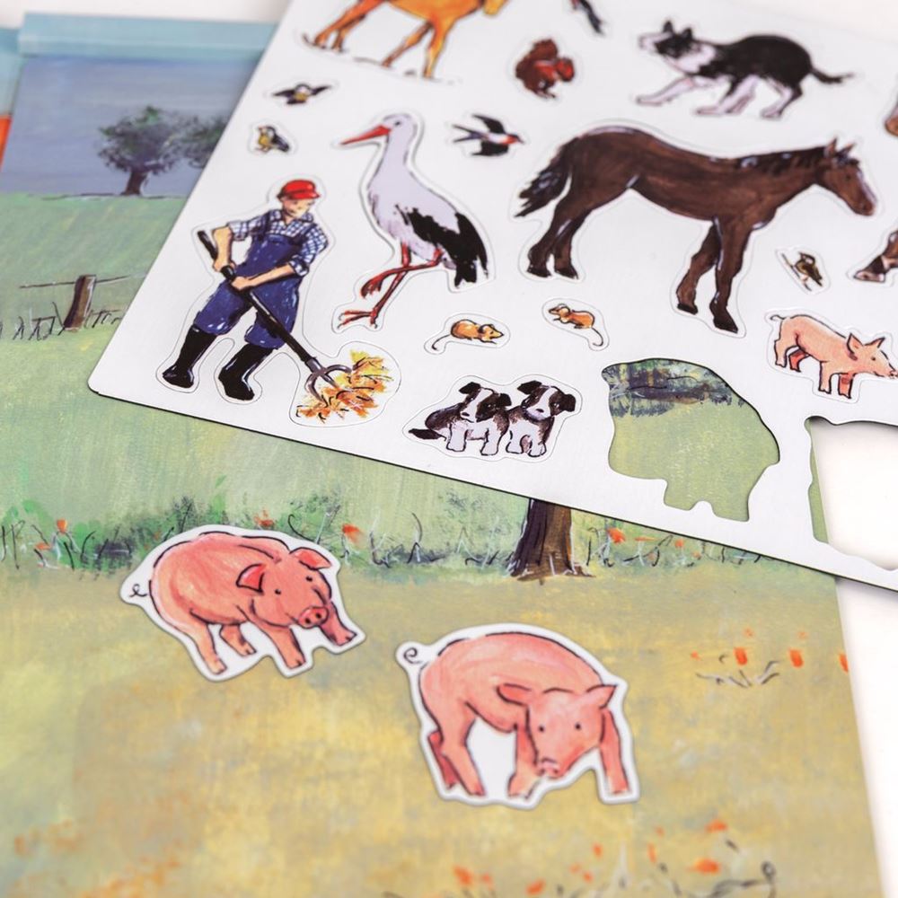Egmont Toys - Magneetboek boerderij 25x21 cm
