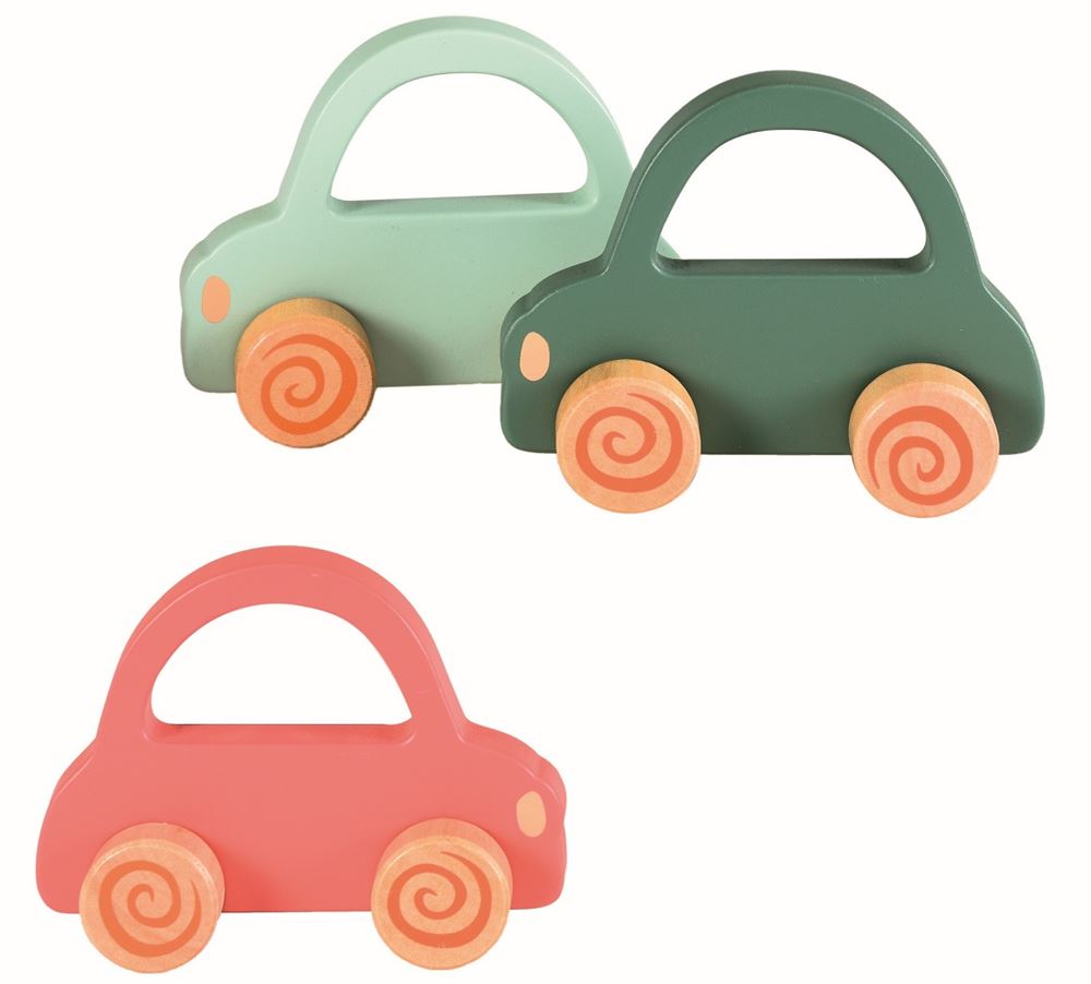 Egmont Toys - Houten auto - assorti, 1 stuks
