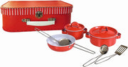 Egmont Toys - Pannenset in koffer rood 9-delig