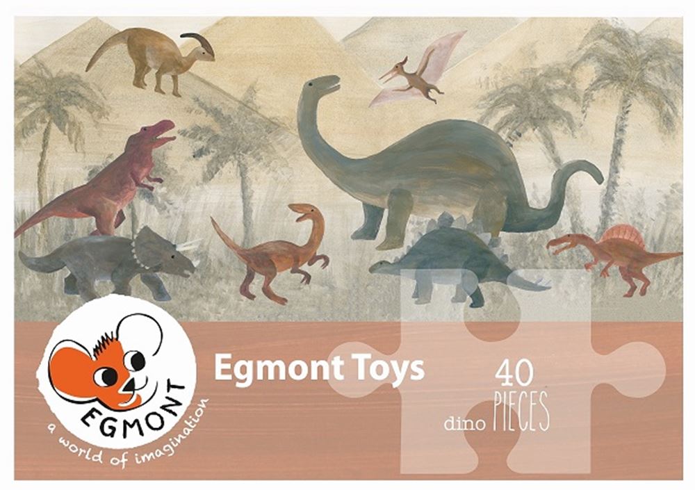 Egmont Toys - Puzzel Dinosaurus 40 Stukjes