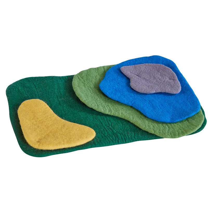 Cosy - Vilt Landschap Speelbak Set 5-delig