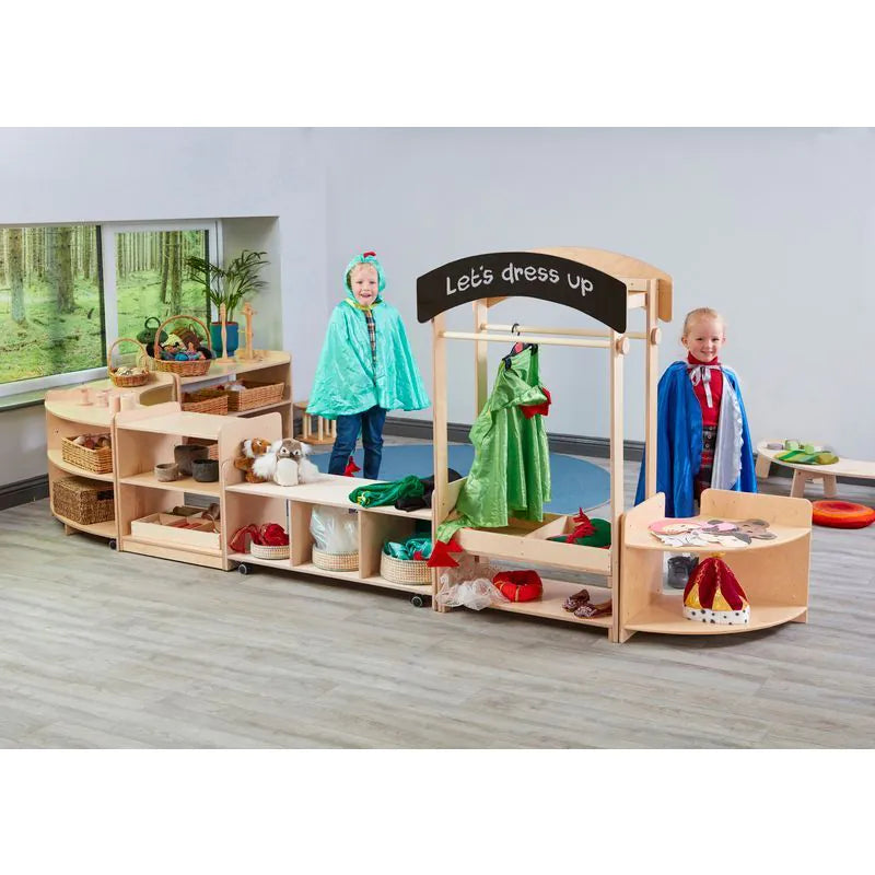 Cosy - Rookie Verkleedmeubel met Legplanken