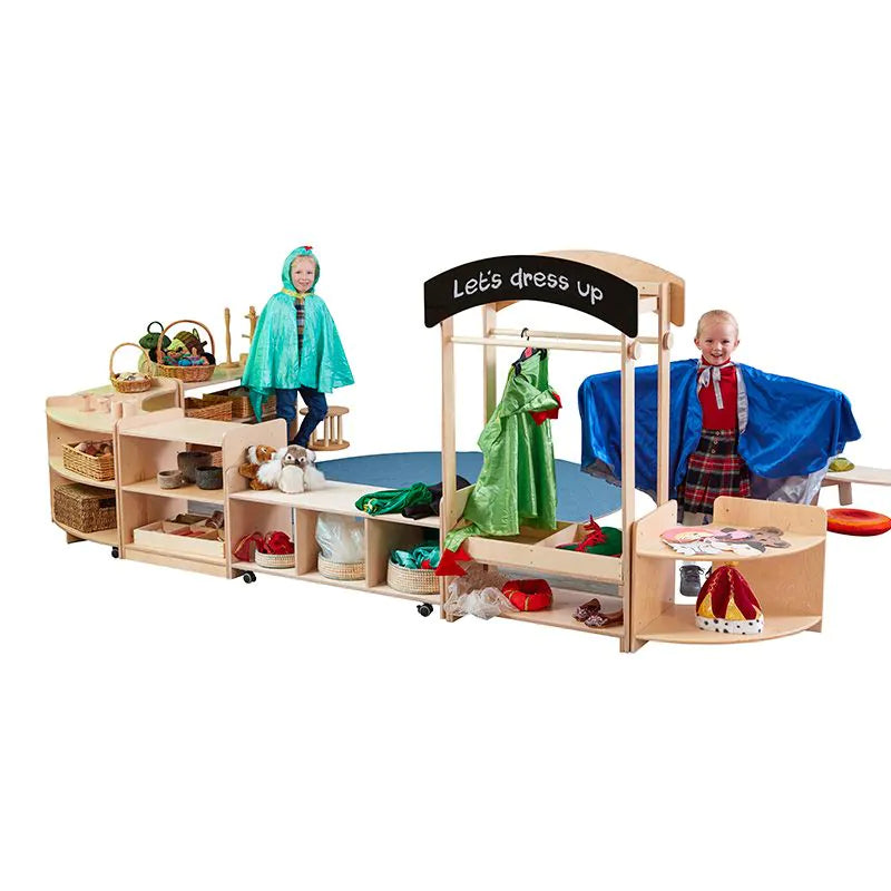 Cosy - Rookie Verkleedmeubel met Legplanken