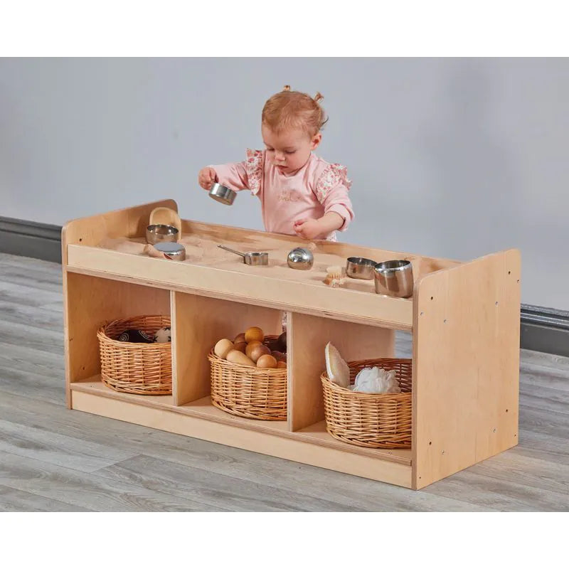 Cosy - Laag Speelstation met Opstaande Rand
