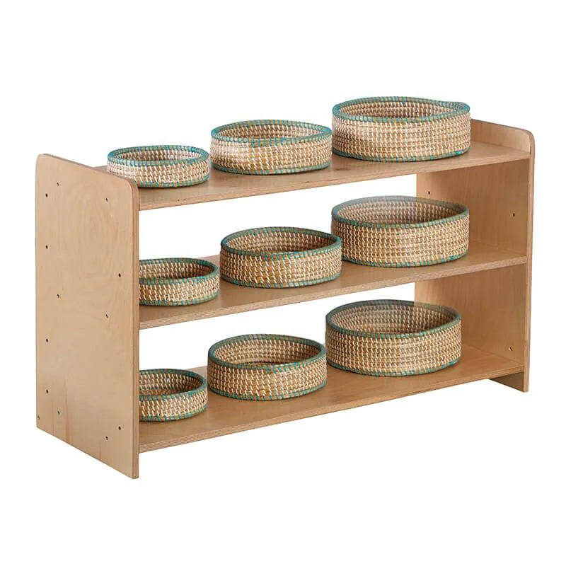 Cosy - Ronde Opbergmanden Rattan 3 Stuks