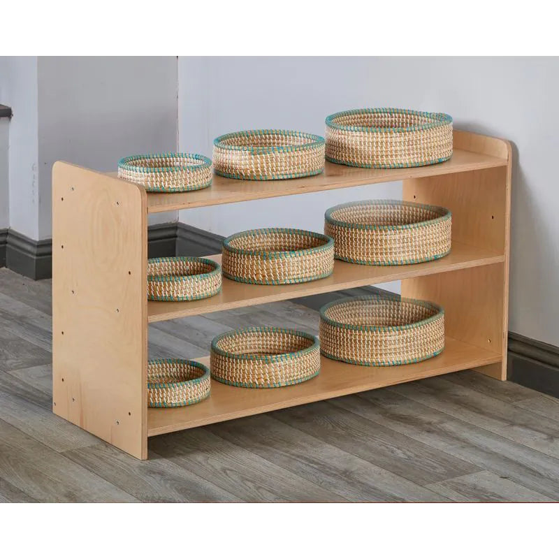 Cosy - Ronde Opbergmanden Rattan 3 Stuks