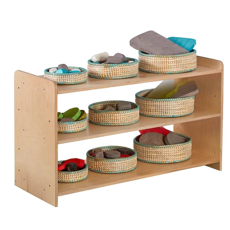 Cosy - Ronde Opbergmanden Rattan 3 Stuks
