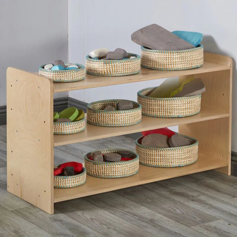 Cosy - Ronde Opbergmanden Rattan 3 Stuks