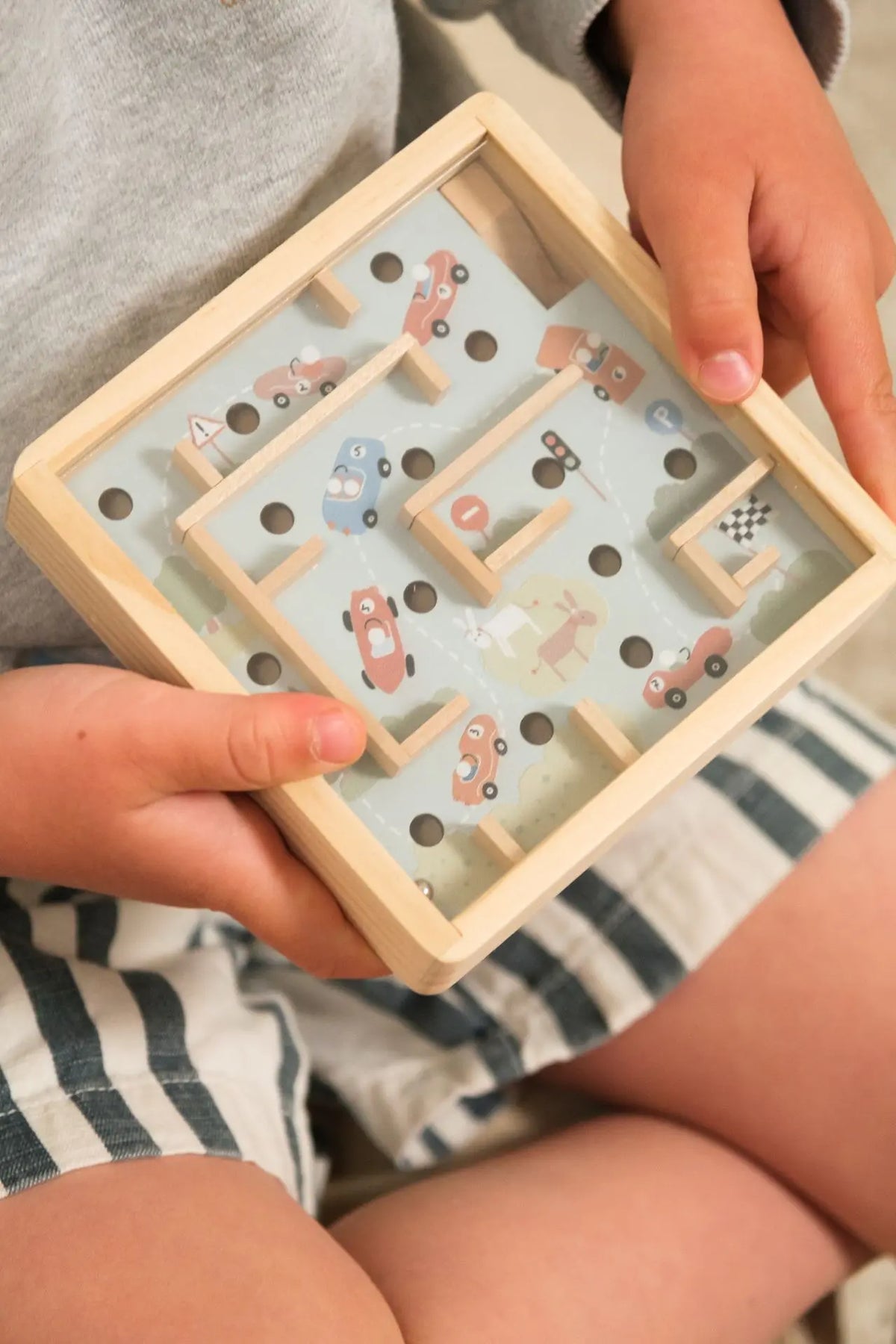 Egmont Toys - Mini houten doolhof - assorti, 1 stuks