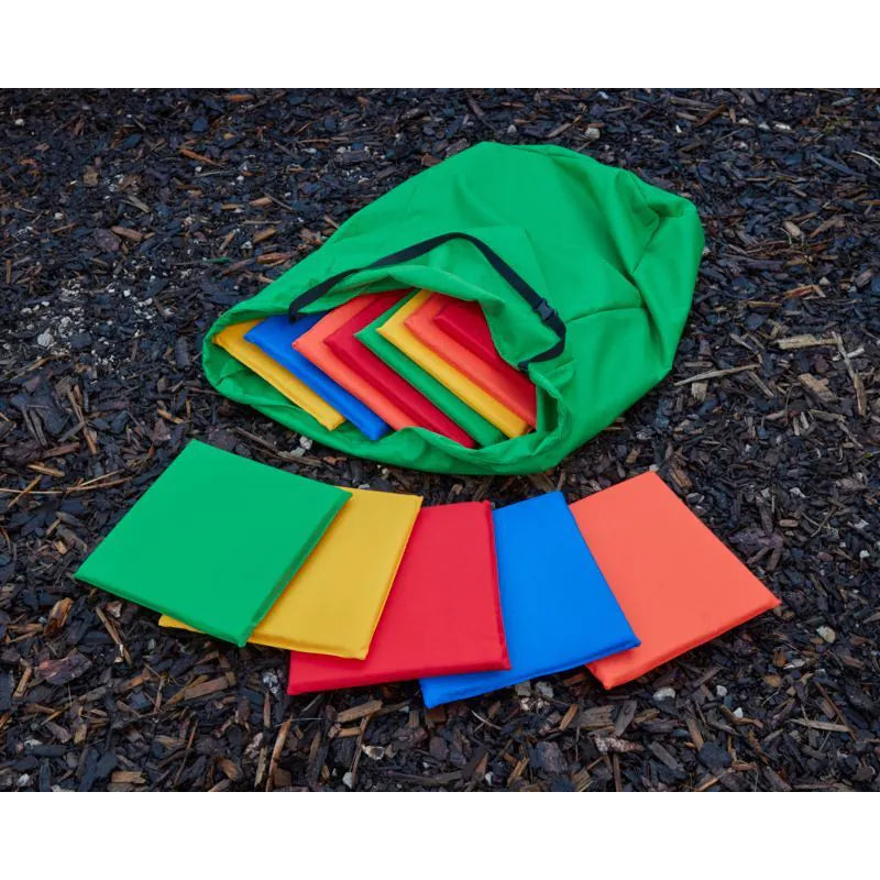 Cosy - Flexibele Ruimte Regenboog Zitkussens 15 Stuks