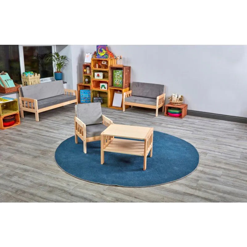Cosy - Grijze Bank voor Drie Kinderen