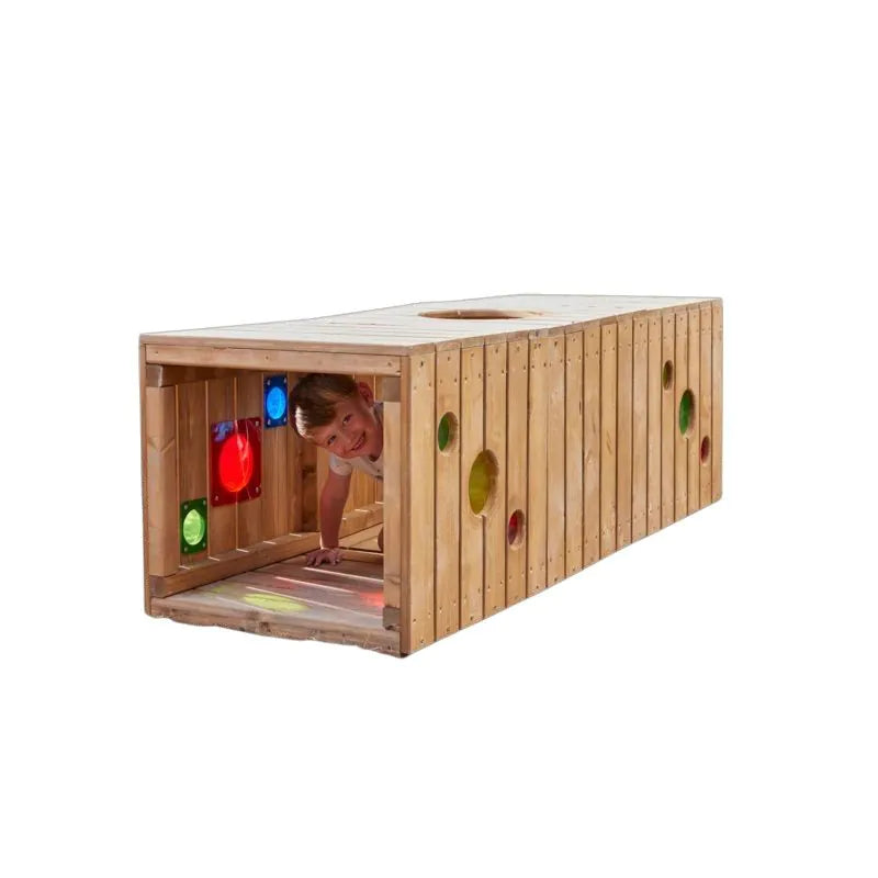 Cosy - Interactieve Houten Speeltunnel 3-delig