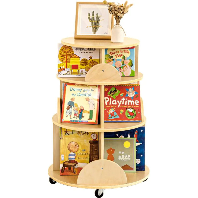 Cosy - Draaibare Boekenkast met 3 Schappen