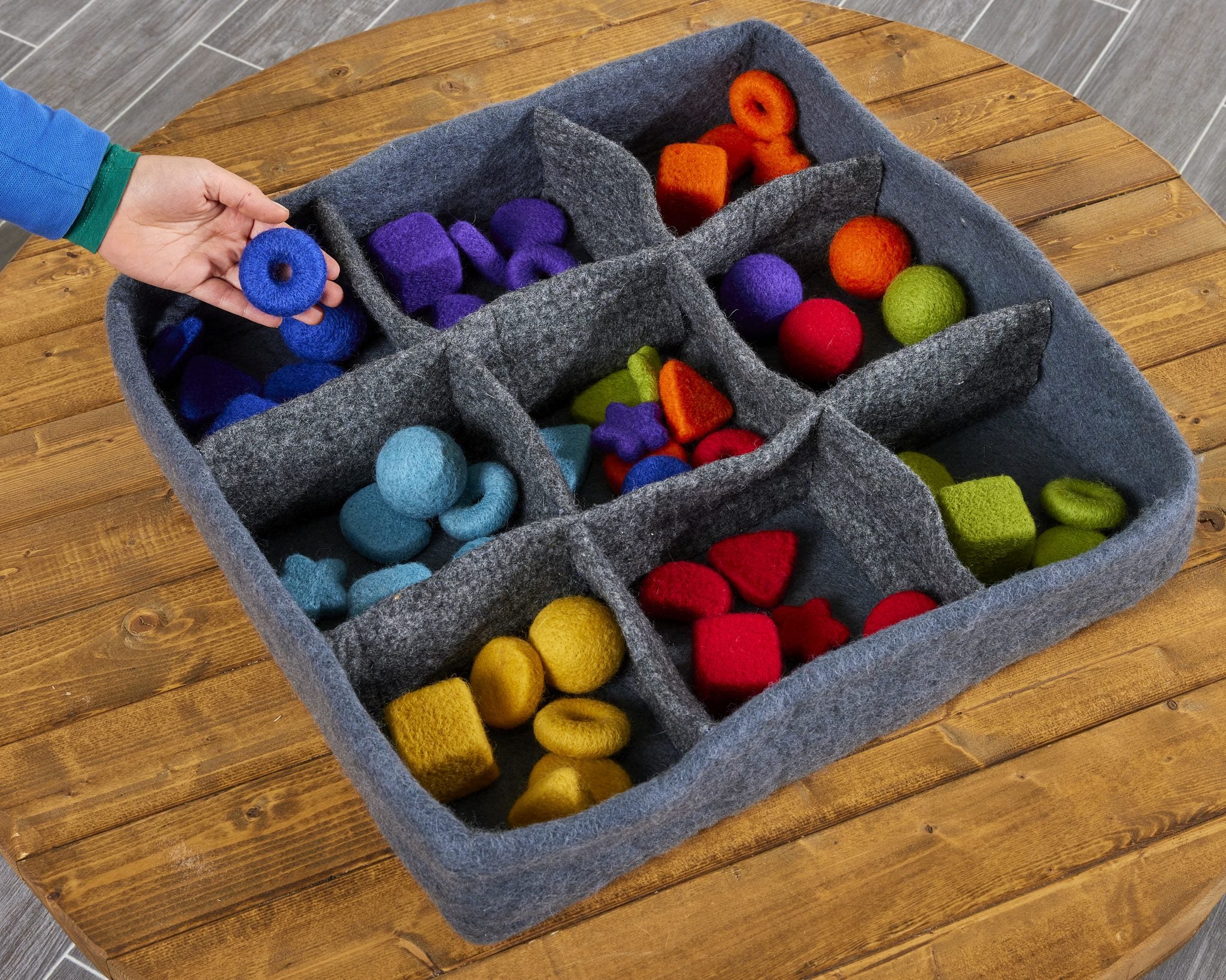 Cosy - Feltala Losse Onderdelen Regenboog (49 stuks)