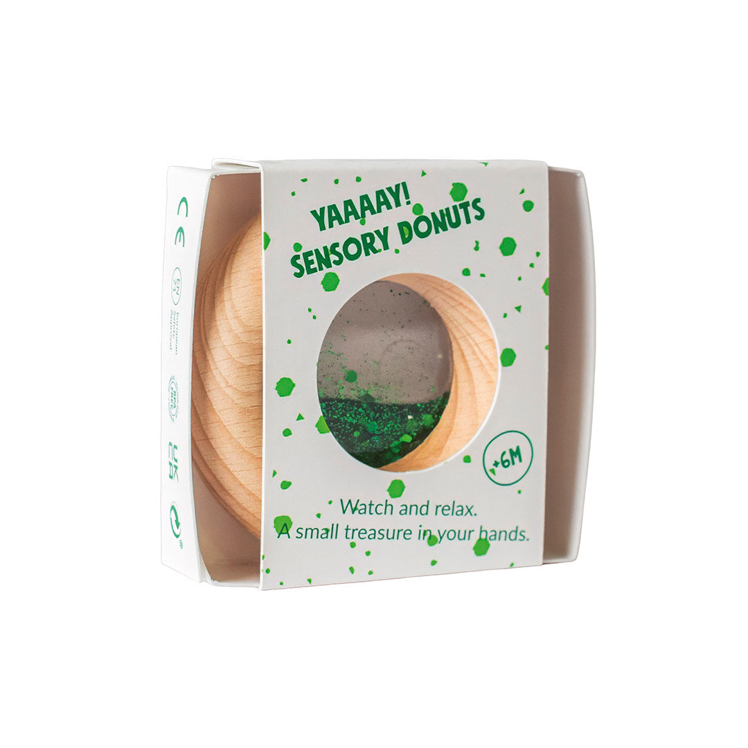 Petit Boum - Sensorische Donut - Groen