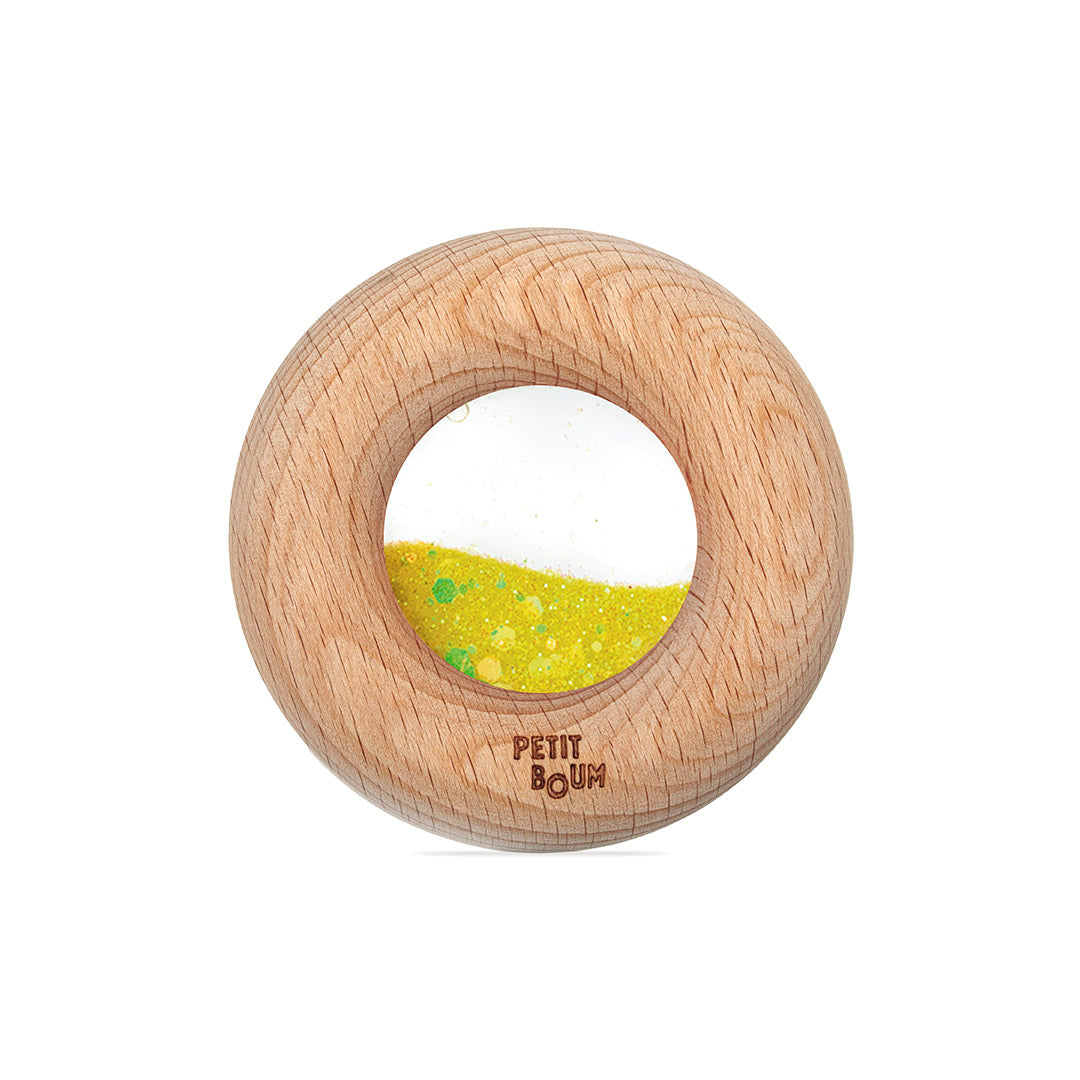 Petit Boum - Sensorische Donut - Geel