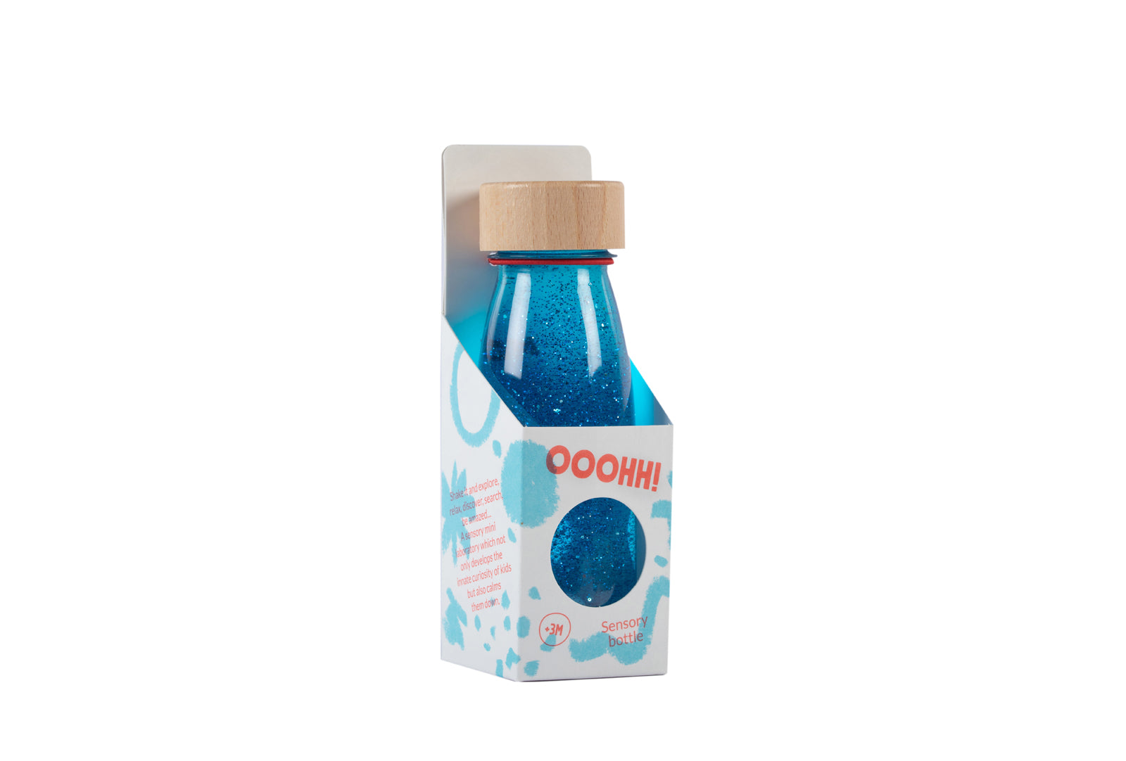 Petit Boum - Sensorische fles - Blauw