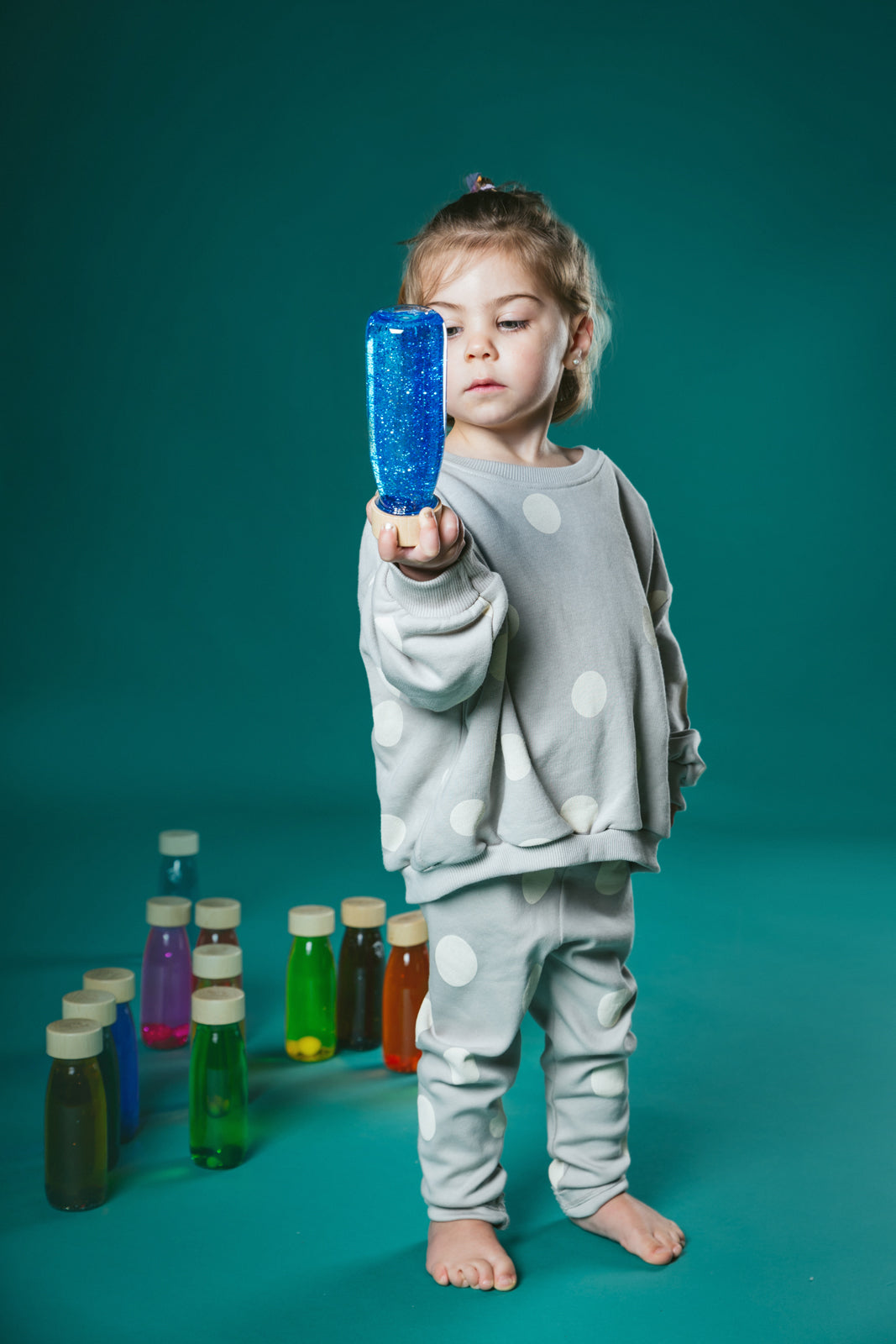 Petit Boum - Sensorische fles - Blauw