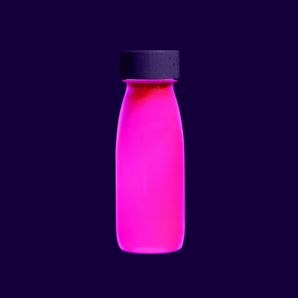 Petit Boum - Sensorische fles - Fluo Roze