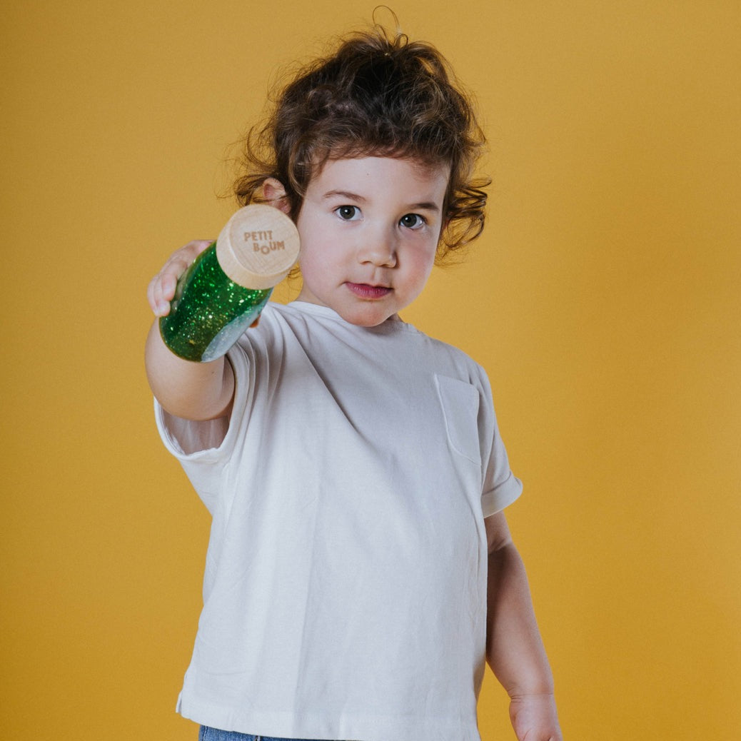 Petit Boum - Sensorische fles - Groen