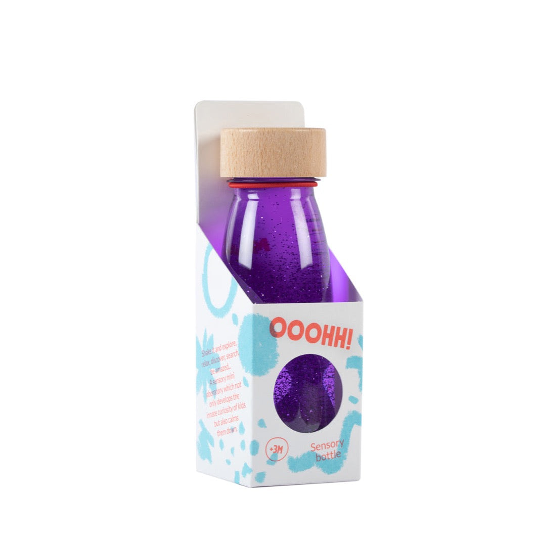 Petit Boum - Sensorische fles - Paars