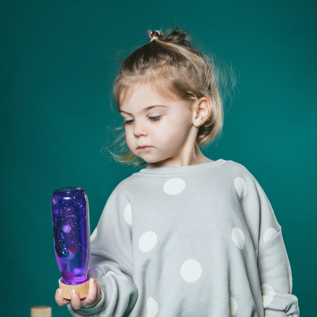 Petit Boum - Sensorische fles - Paars