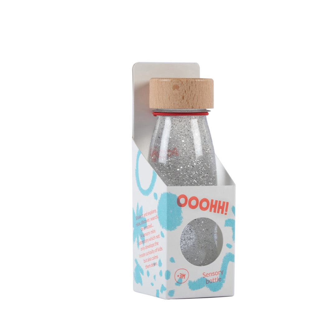 Petit Boum - Sensorische fles - Zilver