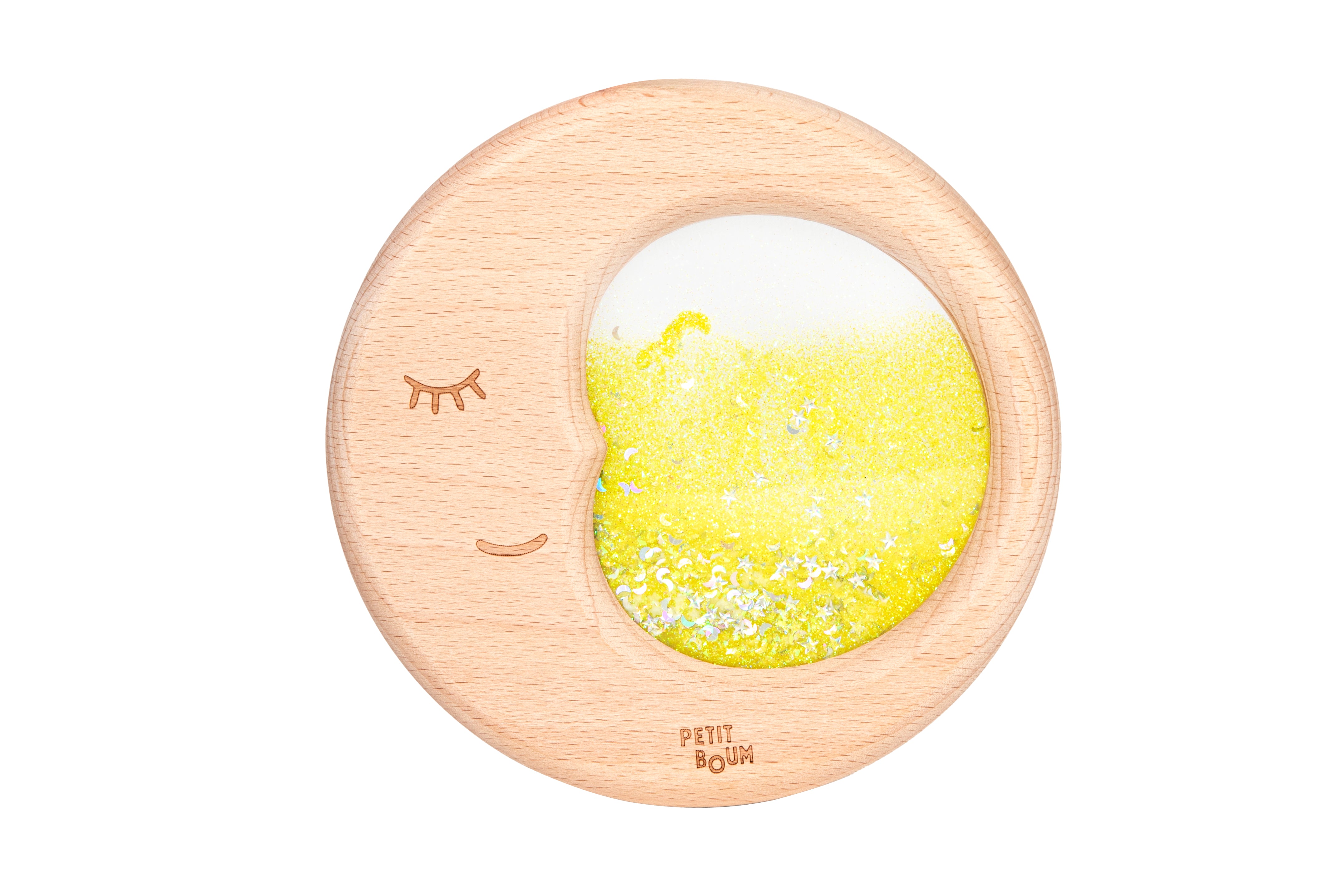 Petit Boum - Sensorische Maan (19x19cm)