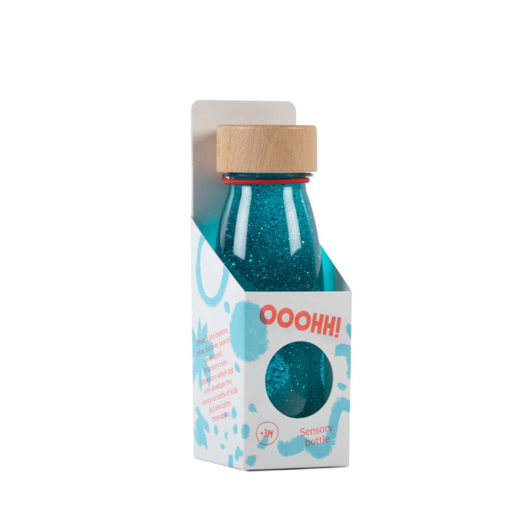 Petit Boum - Sensorische fles - Turquoise