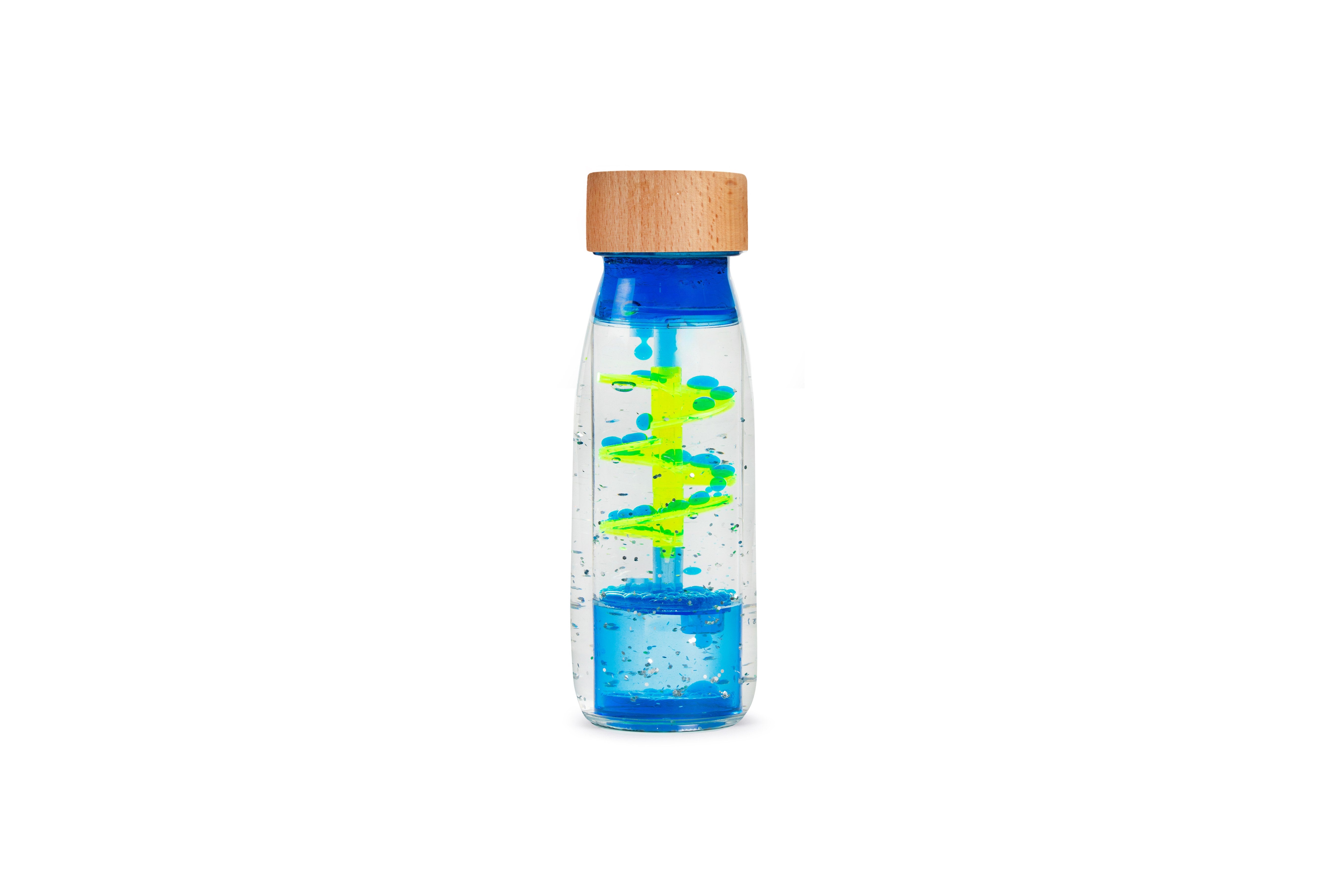 Petit Boum - Spiraal Blauw - sensorische fles