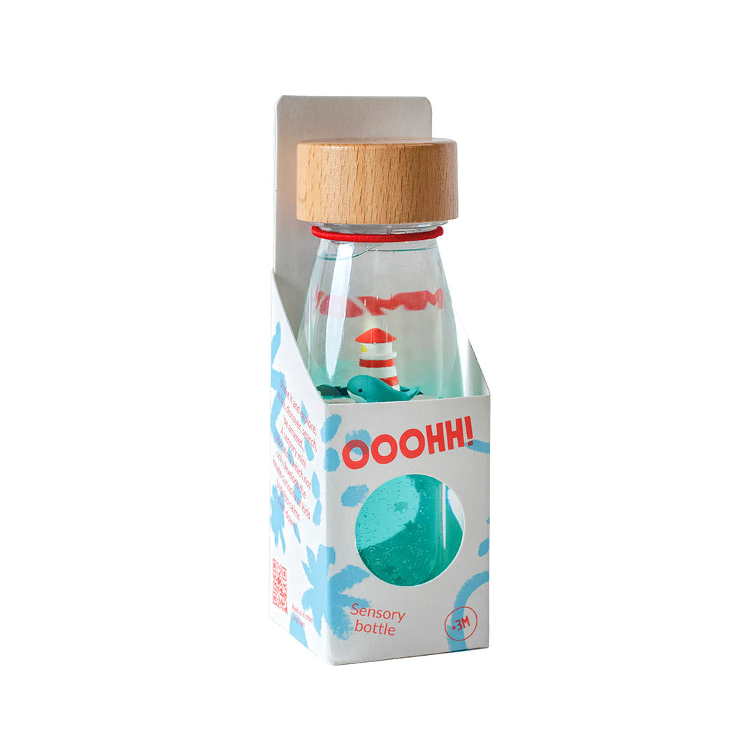 Petit Boum - Sensorische fles - Walvis