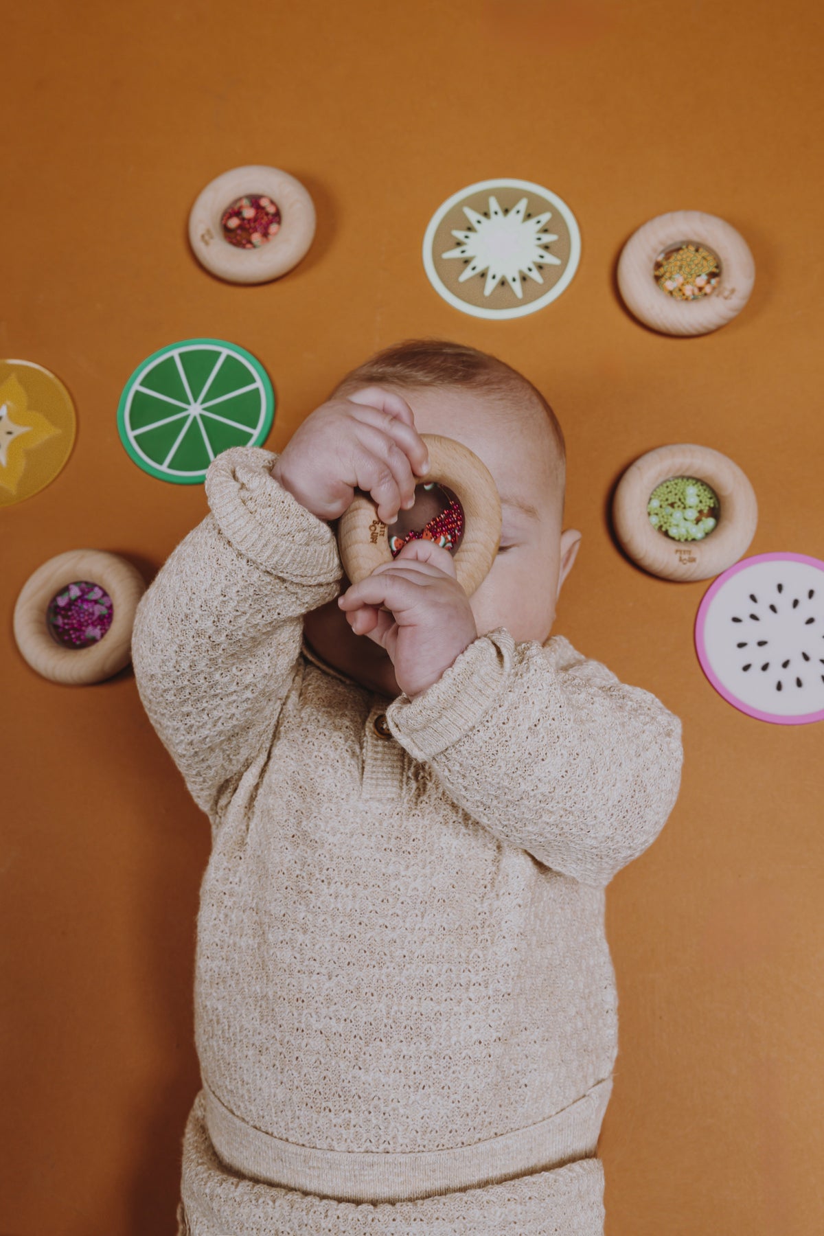 Petit Boum - Sensorische Donut - Wortels