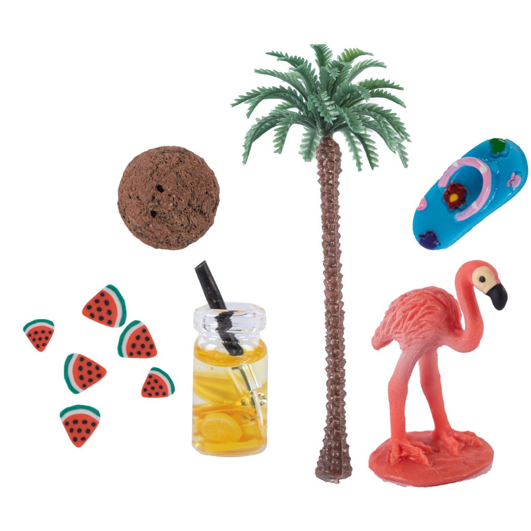 Petit Boum - Sensorische fles - Flamingo