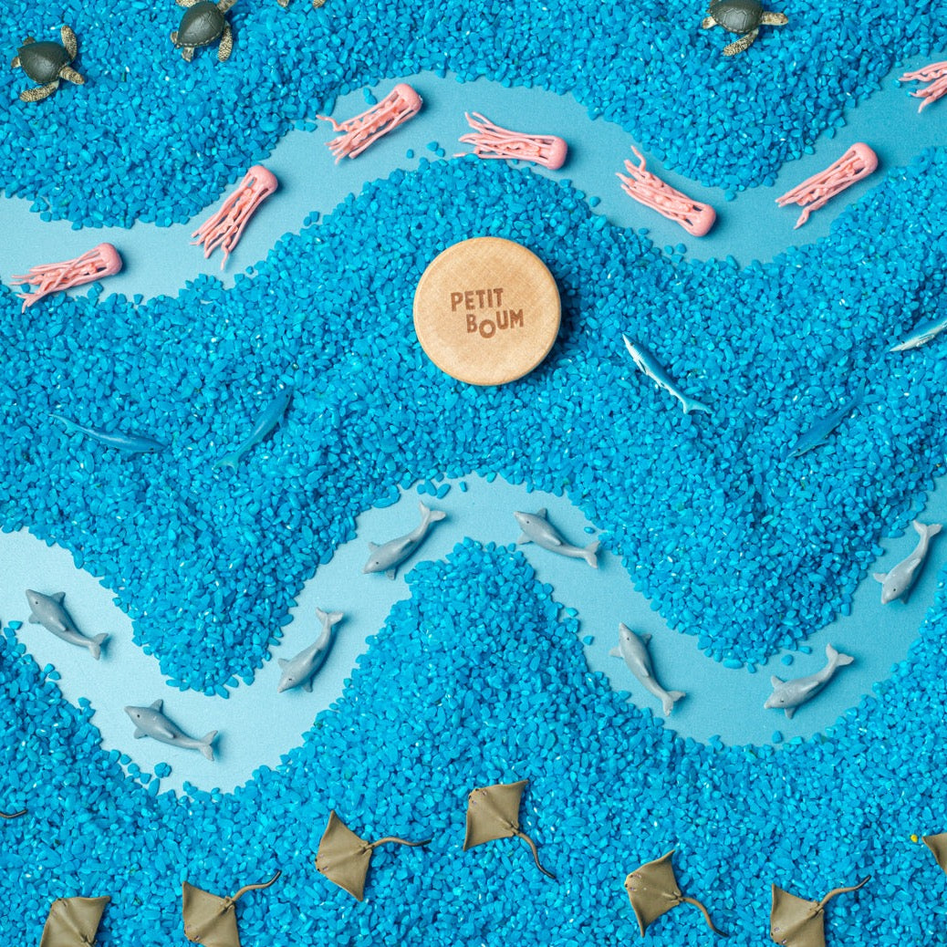 Petit Boum - Sensorische fles - Zee