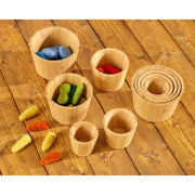 Cosy - Bamboe Stapelbekers en Sorteerbekers (10 stuks)